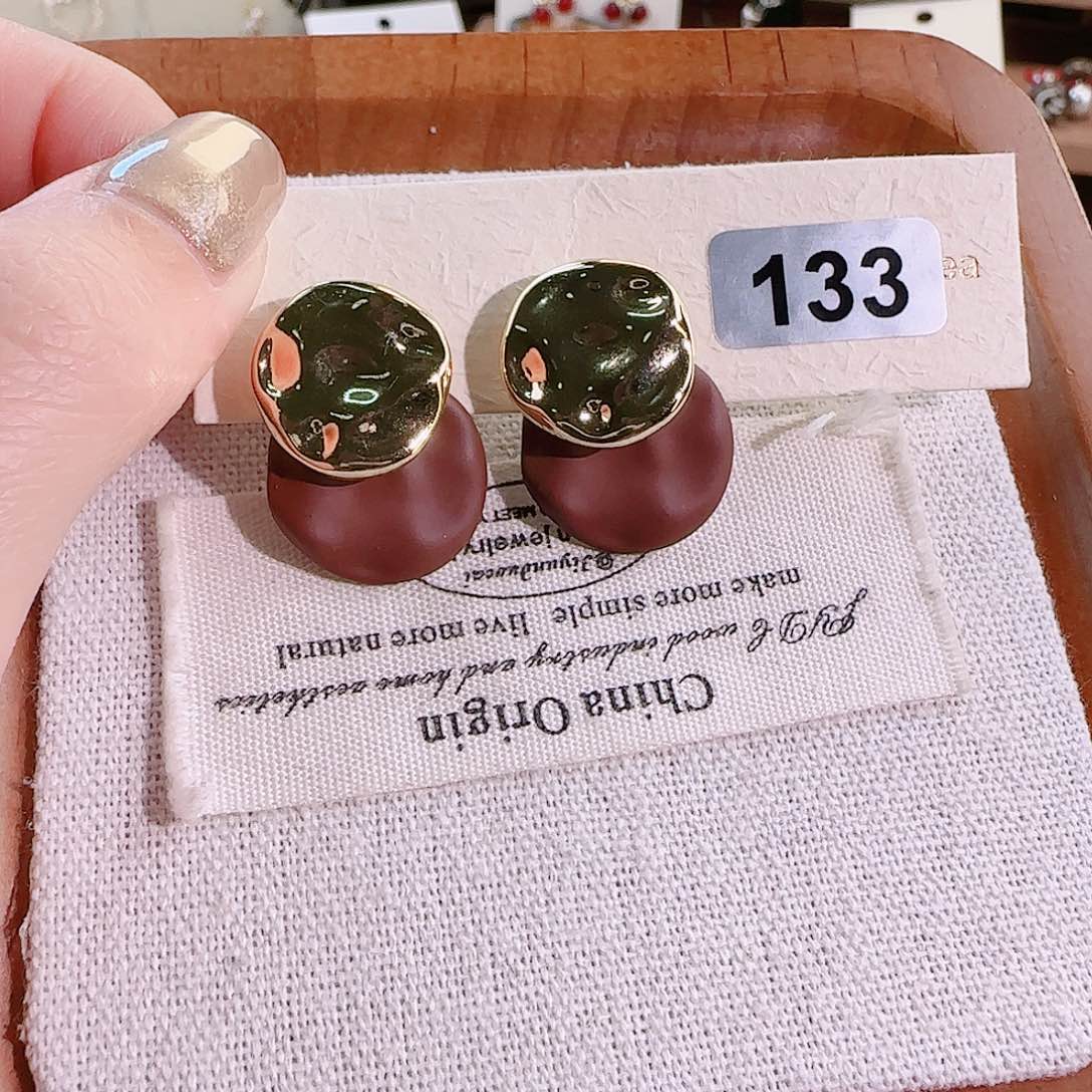 仿珍珠铜合金锡合金纯铜耳钉