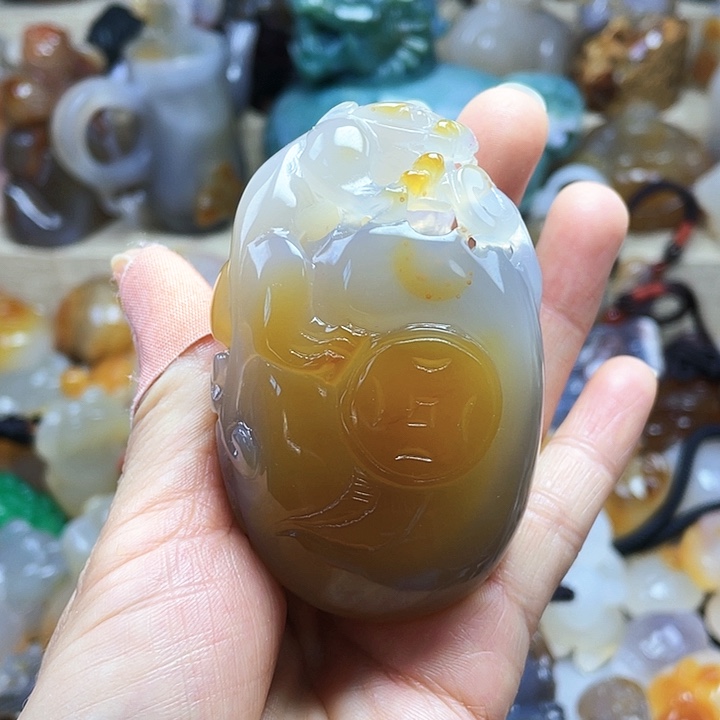 玛瑙/玉髓饰品未镶嵌