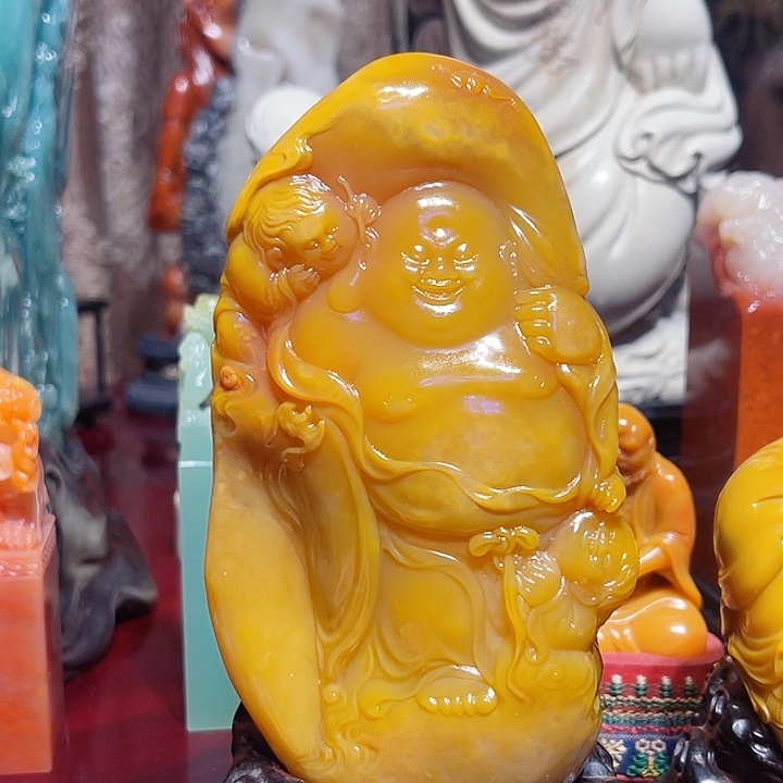 老挝石老挝石田黄石