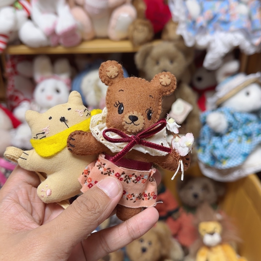 毛绒中古毛绒玩偶孤品玩偶