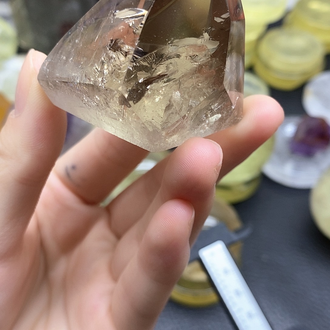 未镶嵌珠宝半成品水晶70水晶石