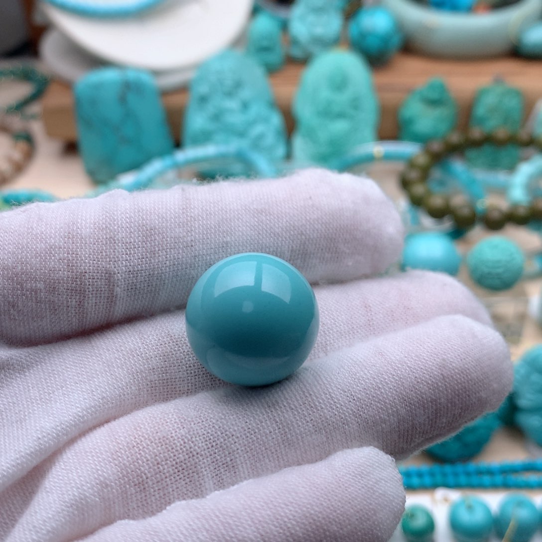 绿松石珠宝奇石未镶嵌