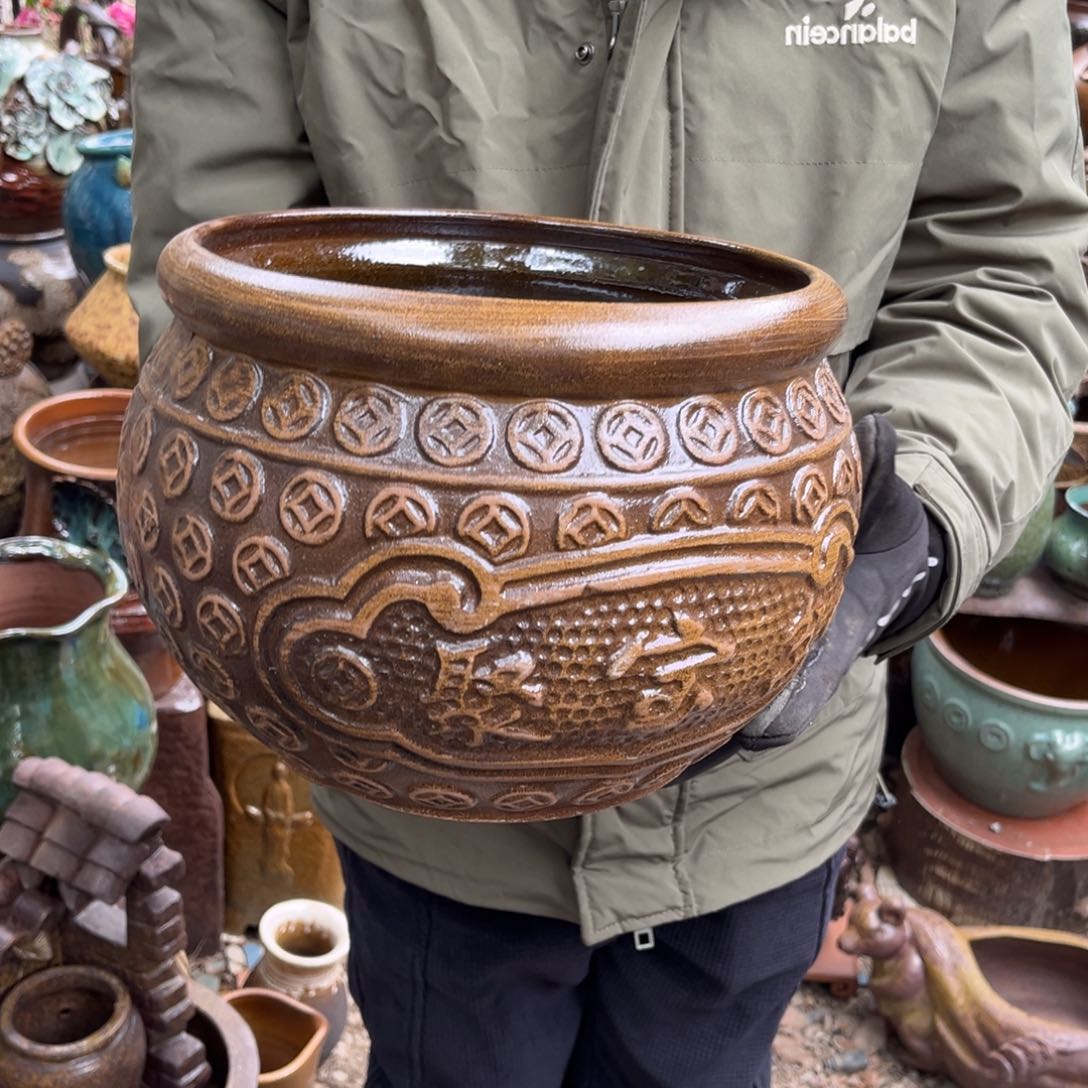 红陶高20口25无孔