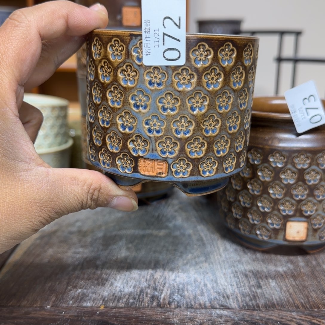 手工花盆 072 内口口径 8.5 cm 