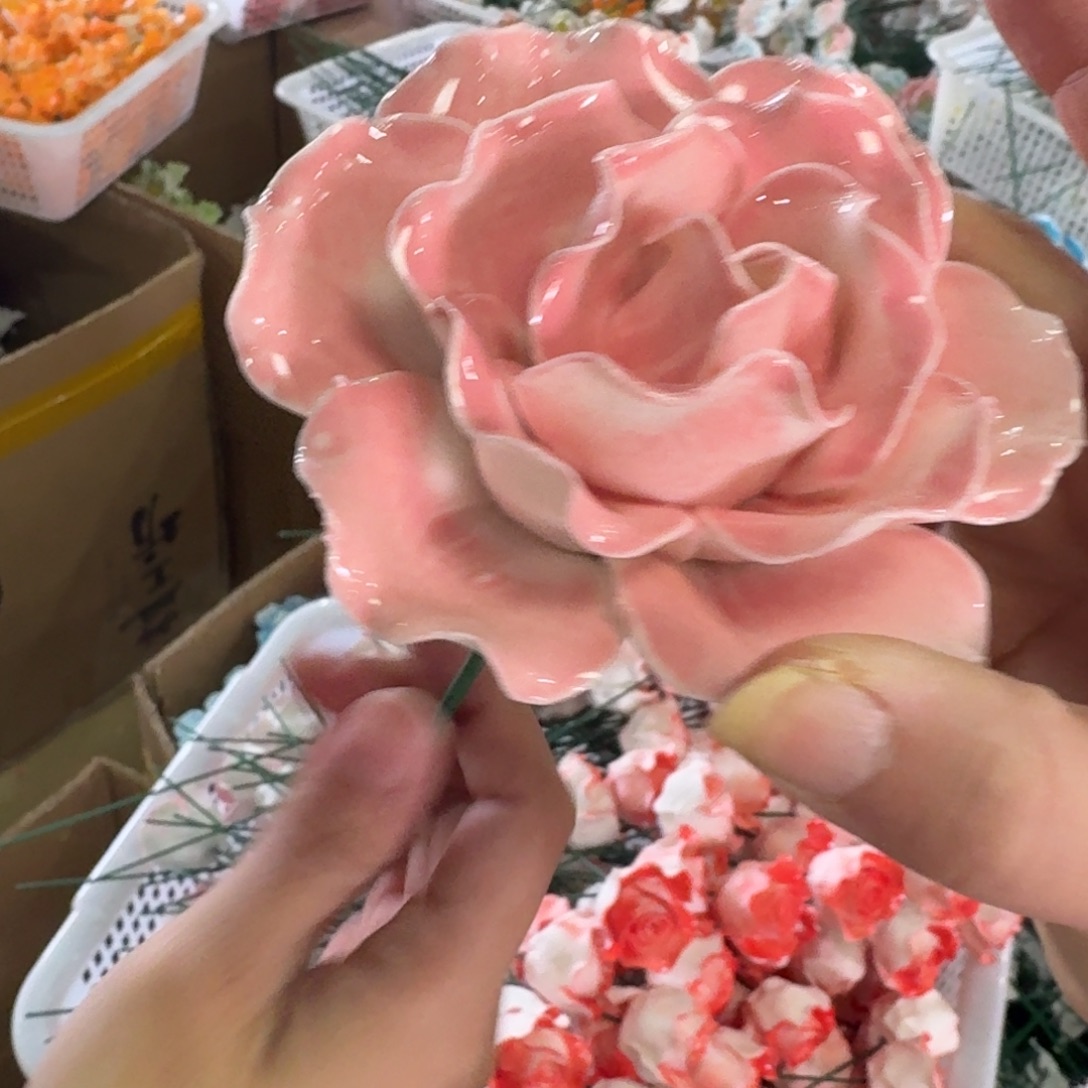 陶瓷花拍满20元爱退款拉黑