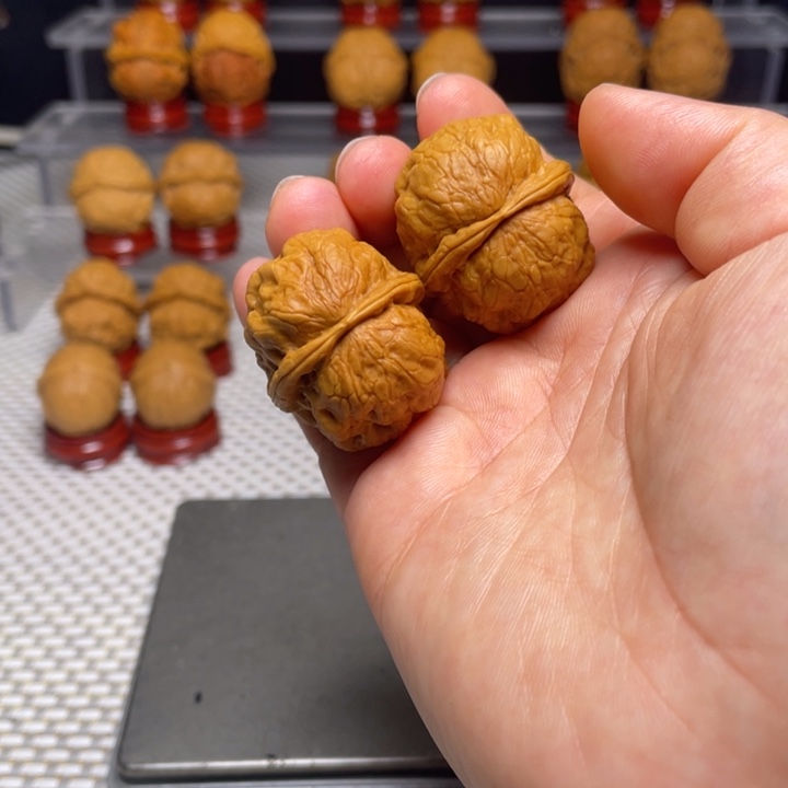 文玩核桃把件19肌肉蟾