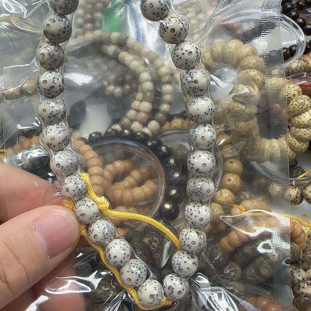 手串星月菩提155灭火月留白星月菩提9手持