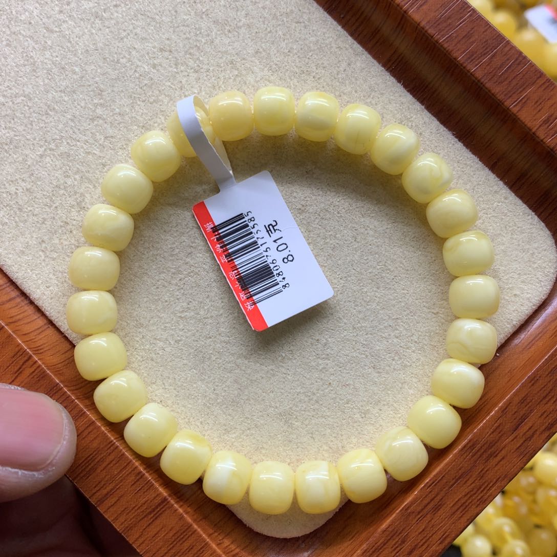 蜜蜡手链未镶嵌蜜蜡