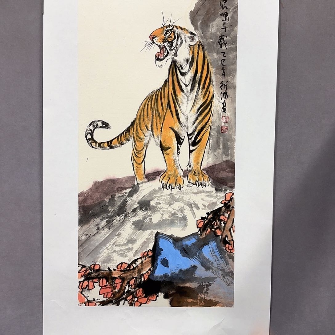 国画国画纯手绘作品请放心去藏