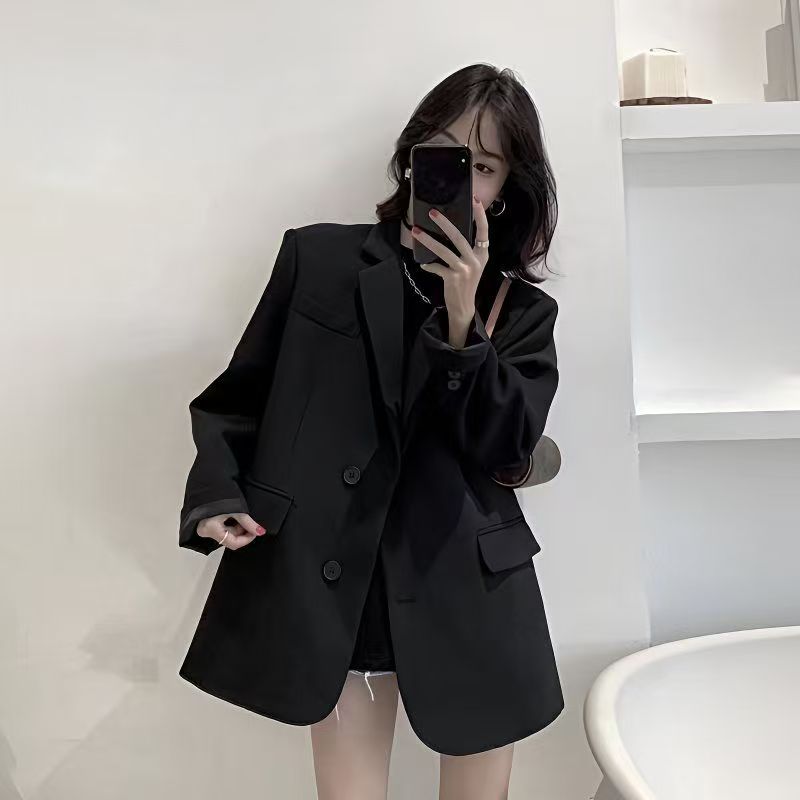 韩版女春秋小西装