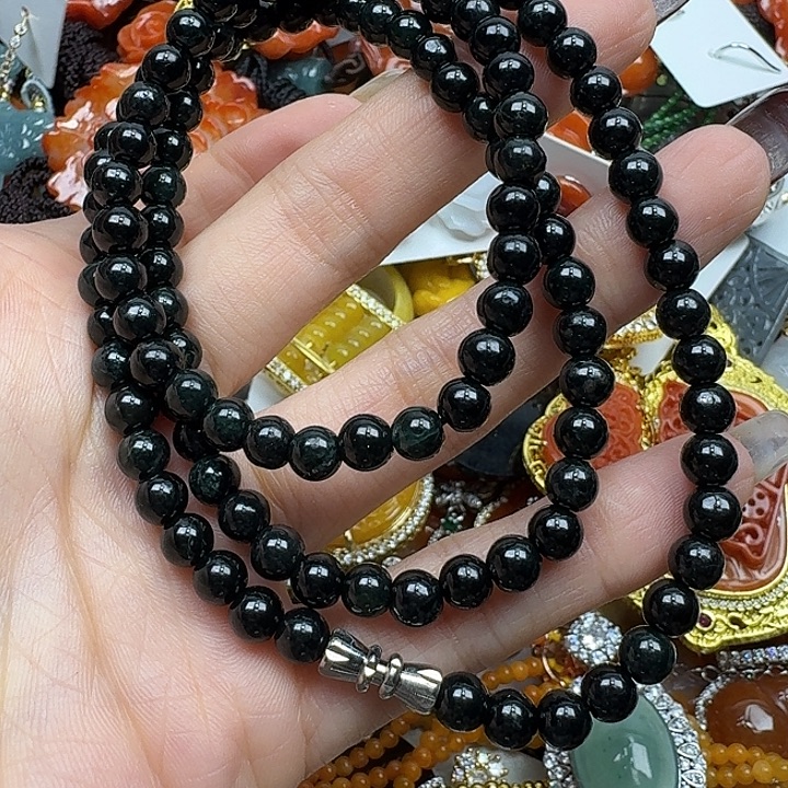 翡翠未镶嵌项链翡翠