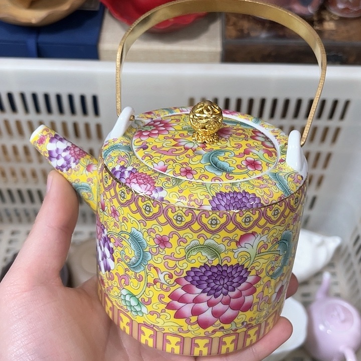 紫砂公道杯带四个杯子