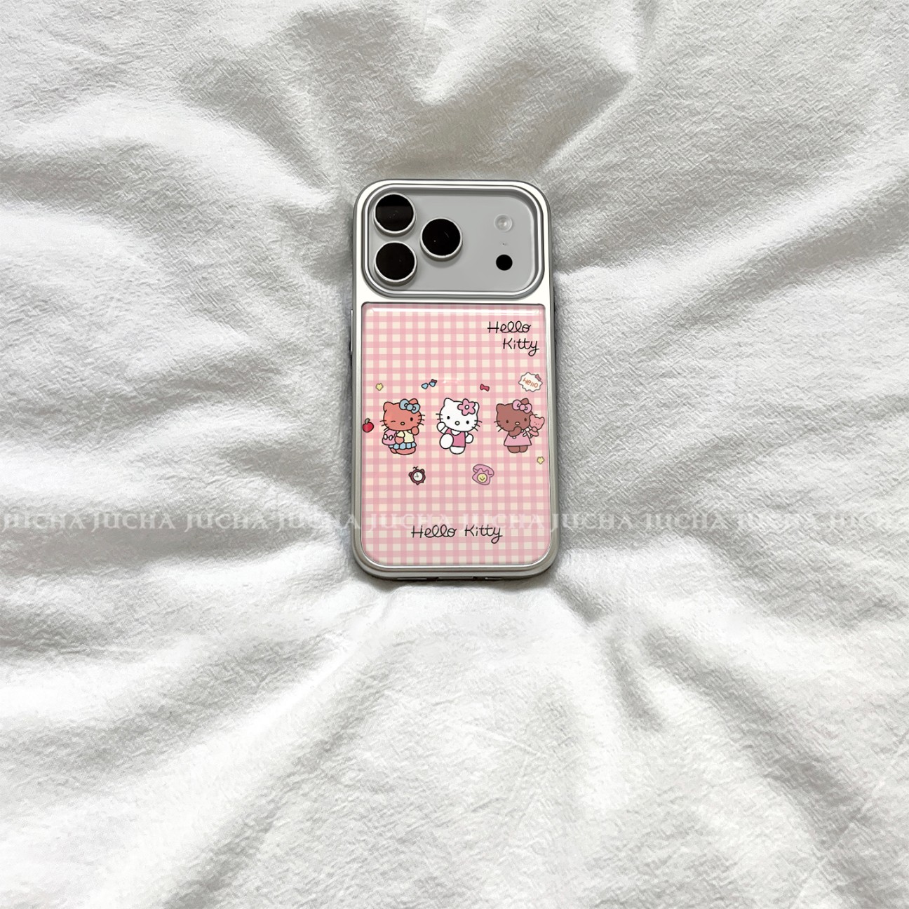 适用苹果16promax手机壳高级感网红卡通iphone17por硅胶防摔女款