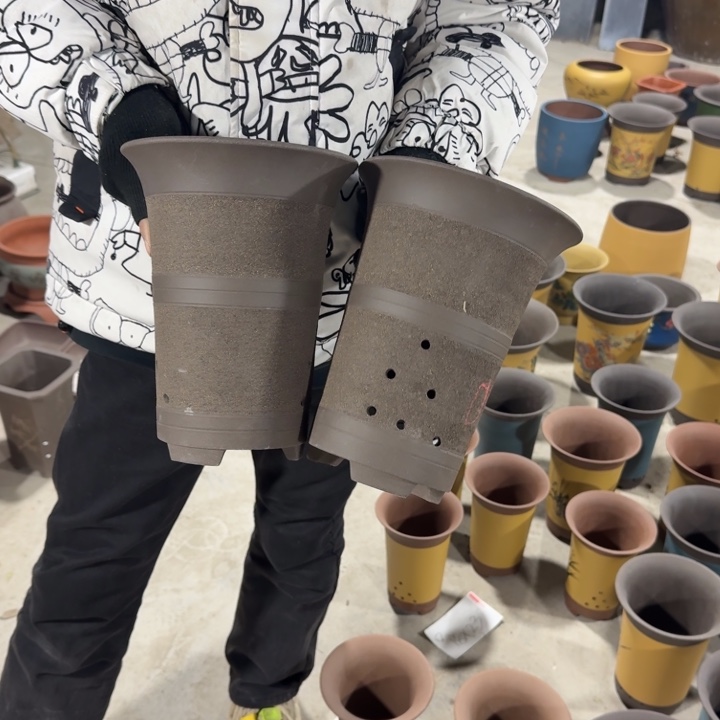 紫砂花盆紫砂花盆口径18/23