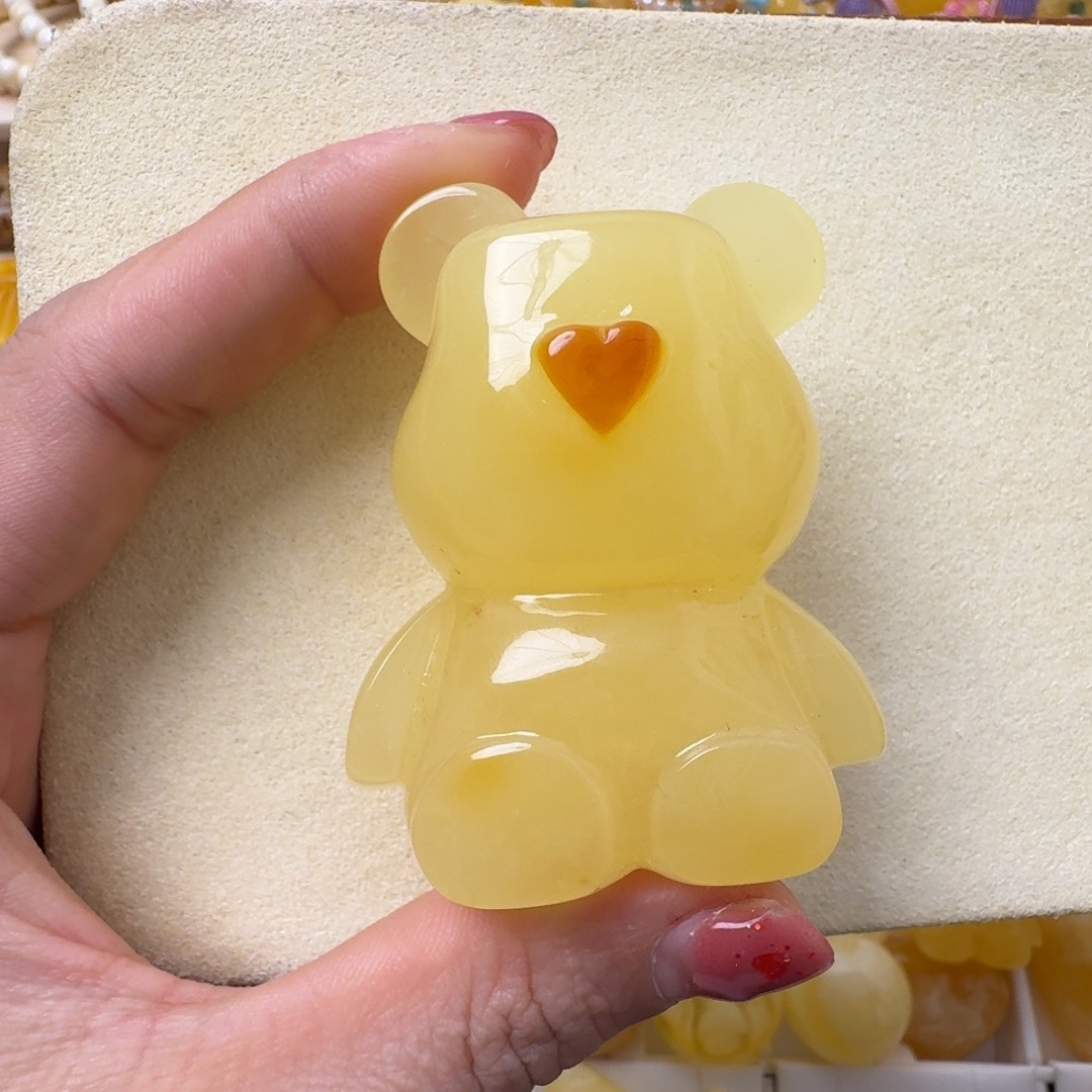 蜜蜡吊坠(赠链)未镶嵌有微花粉