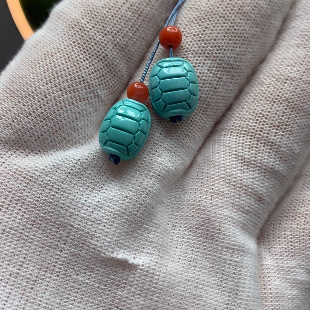 绿松石挂件未镶嵌