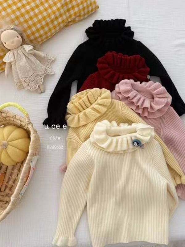 S269533 釉兮冬季新款毛衣打底 LUOLA品牌童装