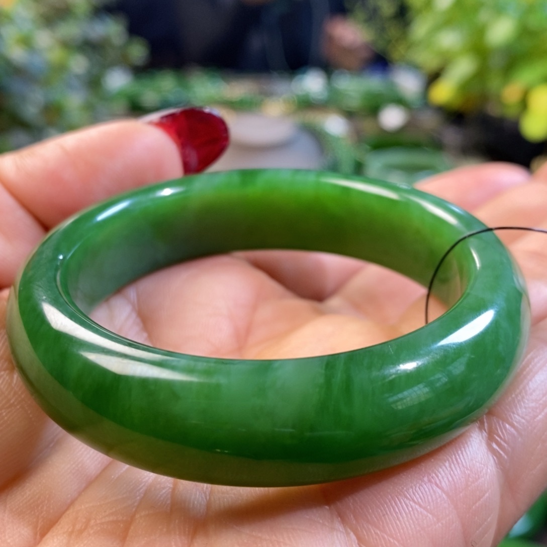 和田玉（碧玉）手镯未镶嵌