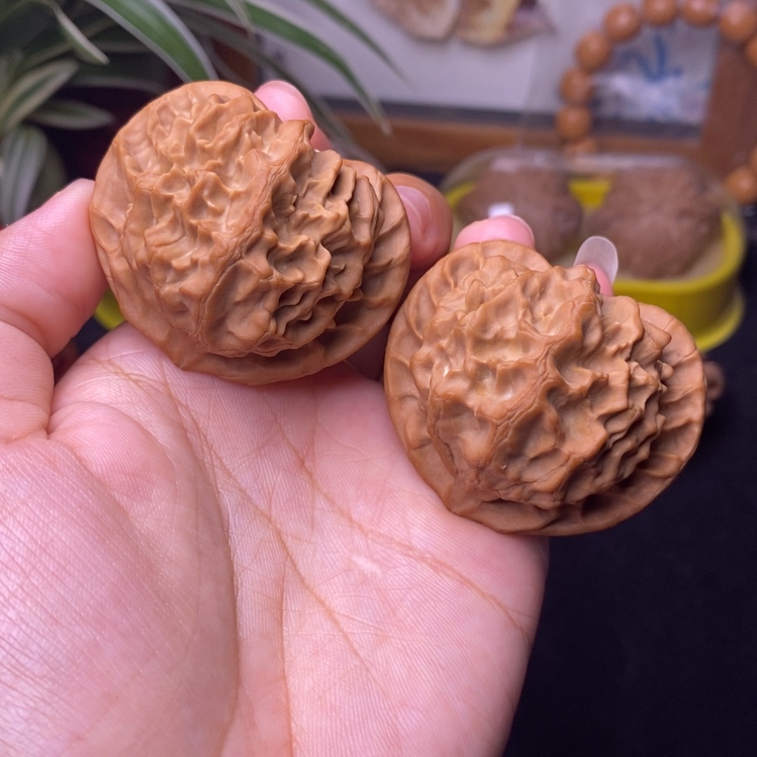 把件文玩核桃45.5龙鳞纹