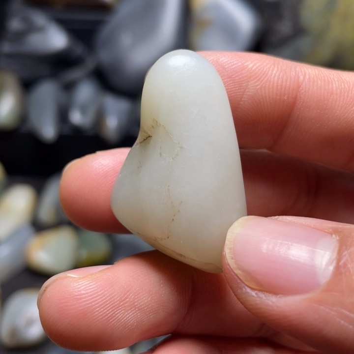 和田玉未镶嵌挂件29