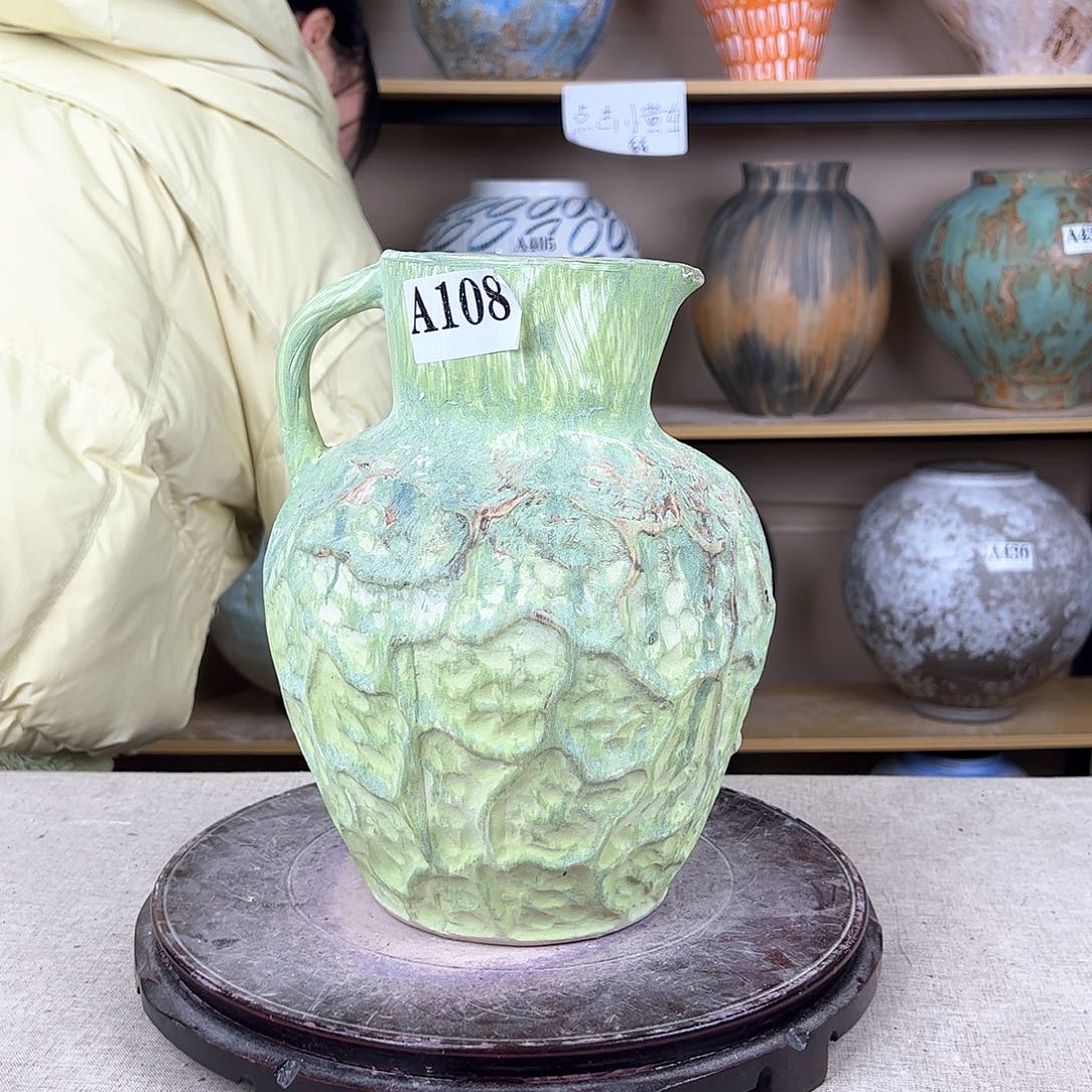 陶瓷108花瓶摆件创意的