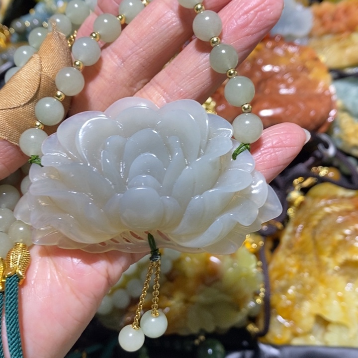 岫玉岫玉吊坠未镶嵌