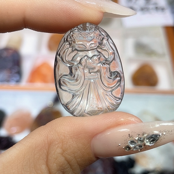 颈饰未镶嵌水晶天然水晶