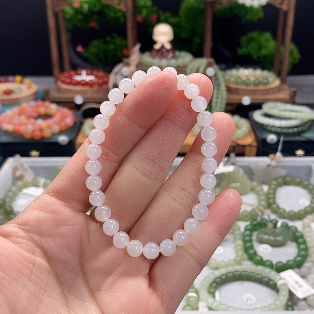 和田玉手链未镶嵌