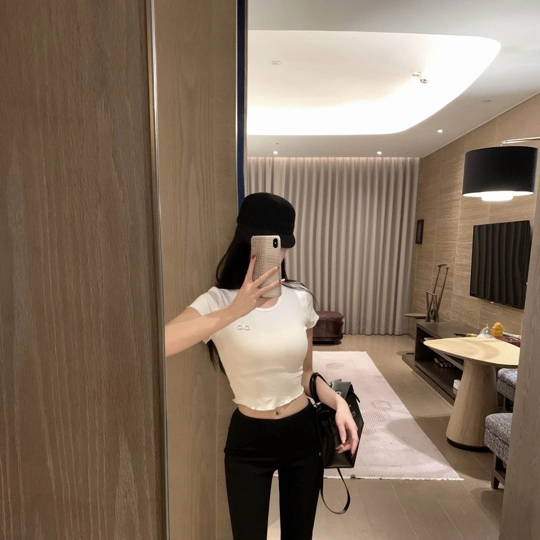 百搭修身小板T恤短袖 -6