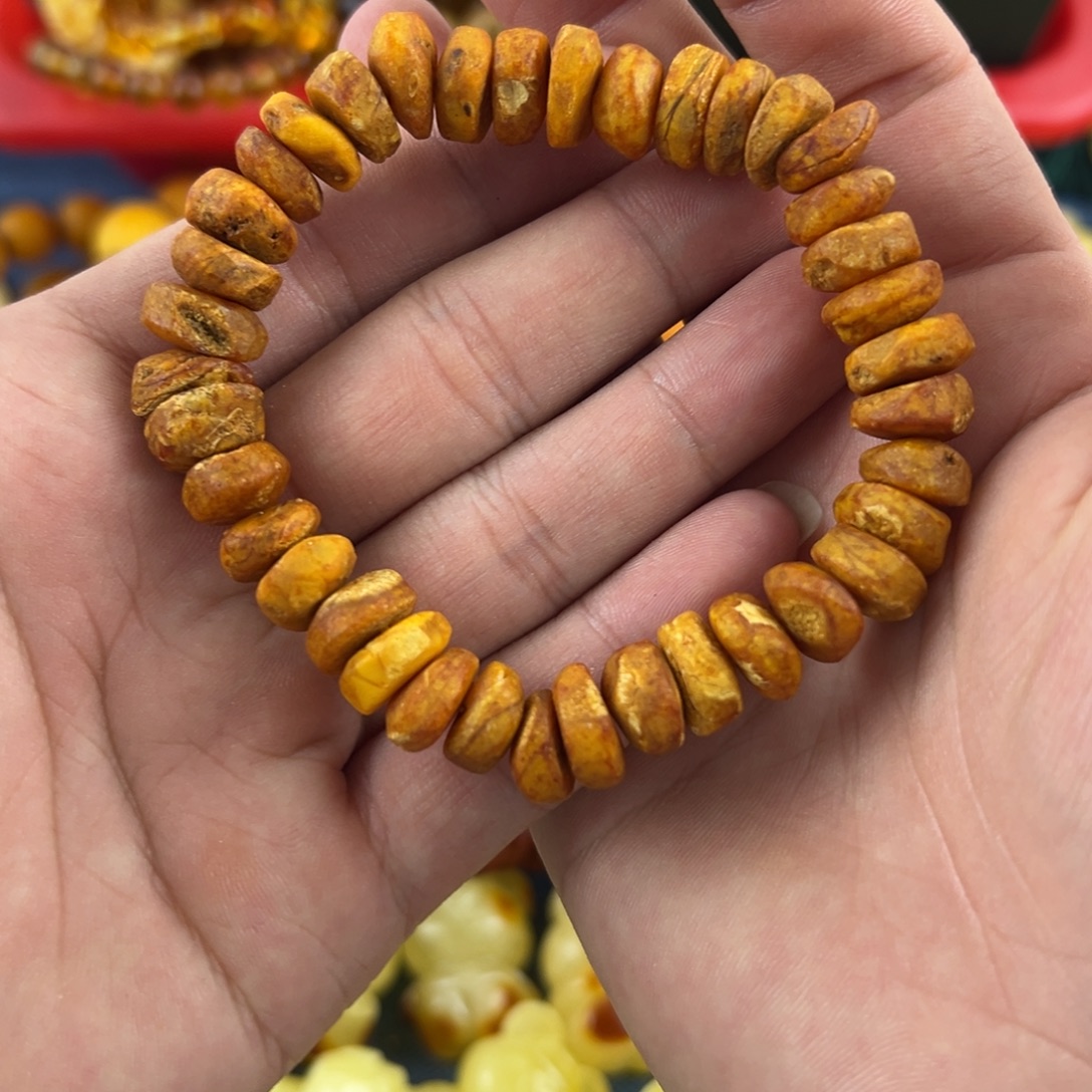 琥珀未镶嵌珠宝奇石