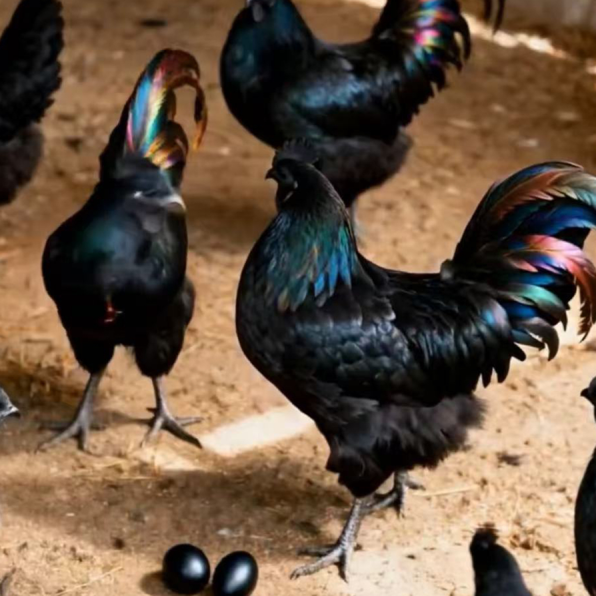 【五龙黑凤 基地直发】7个(0.8斤-1斤左右发货)