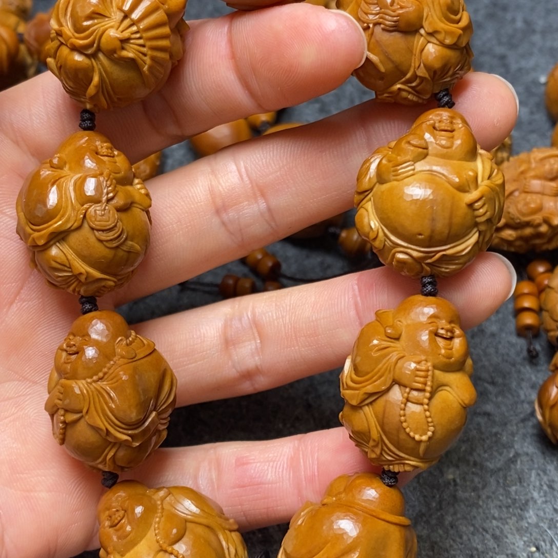 橄榄核手串/手链路*漫弥勒