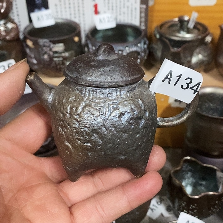 紫砂茶杯柴烧纯手工134