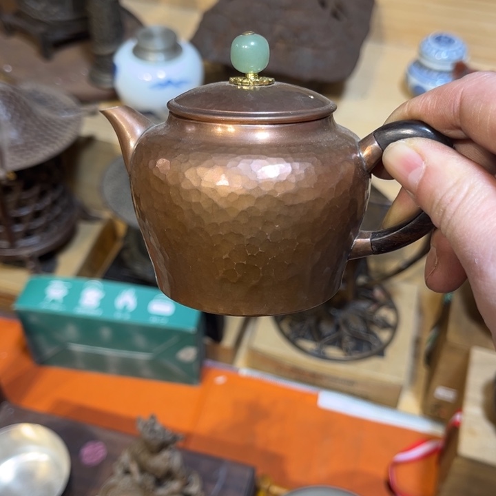 铜中古工艺品摆件