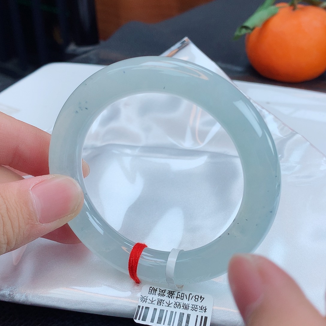 翡翠手镯未镶嵌天然缅甸翡翠A货手镯