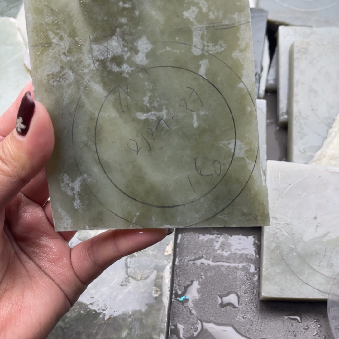 做****和田玉未镶嵌手镯定制手镯