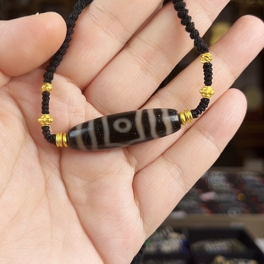 玛瑙/玉髓颈饰合金