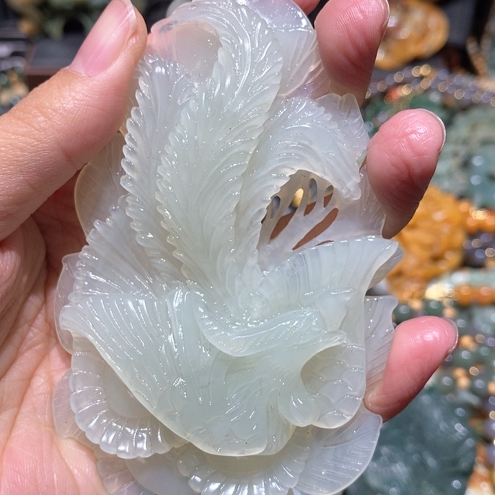 蛇纹石玉毛衣链未镶嵌