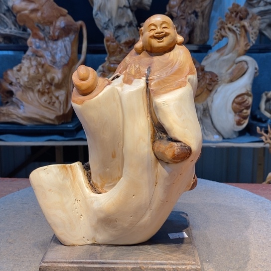 柏木（崖柏）根雕摆件