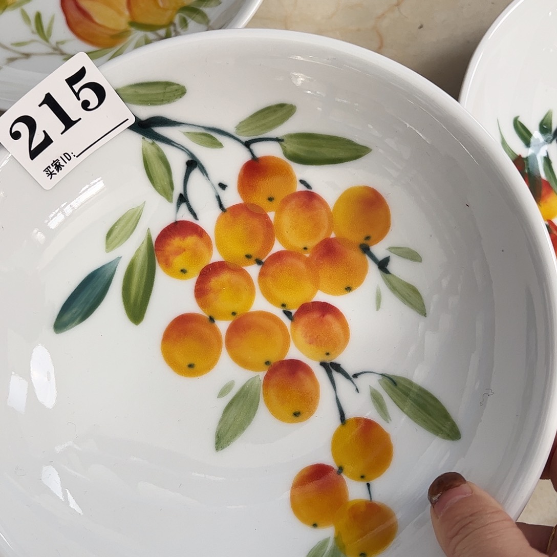 瓷片景德镇陶瓷手工手绘制作