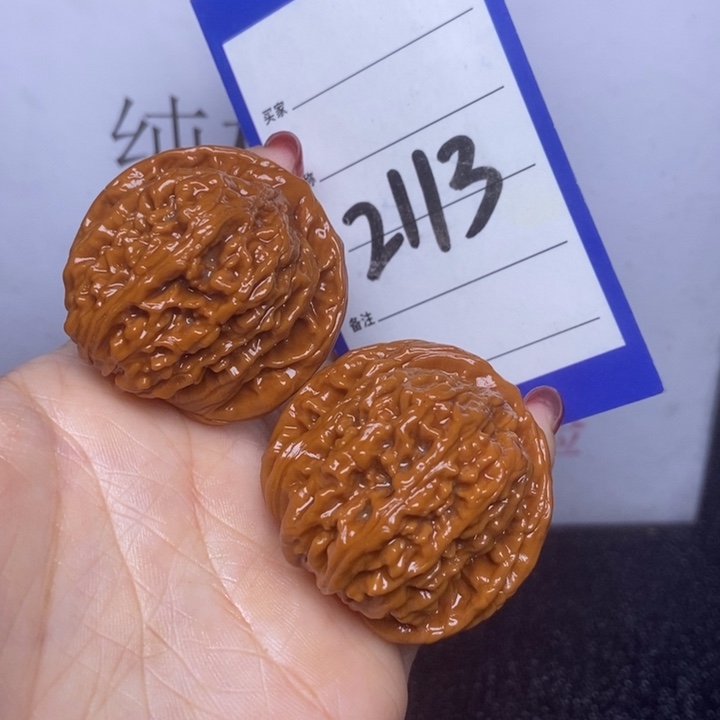 文玩核桃把件2113/41四座楼