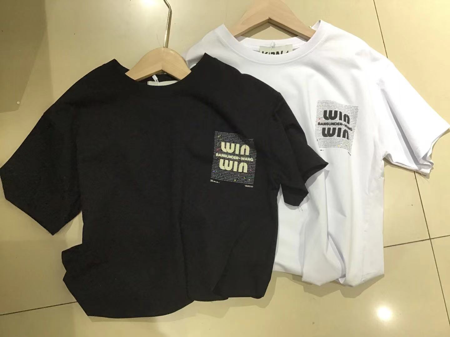 爆款潮流短袖8645