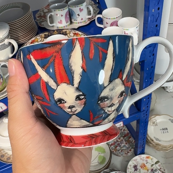 瓷早餐杯一个30米