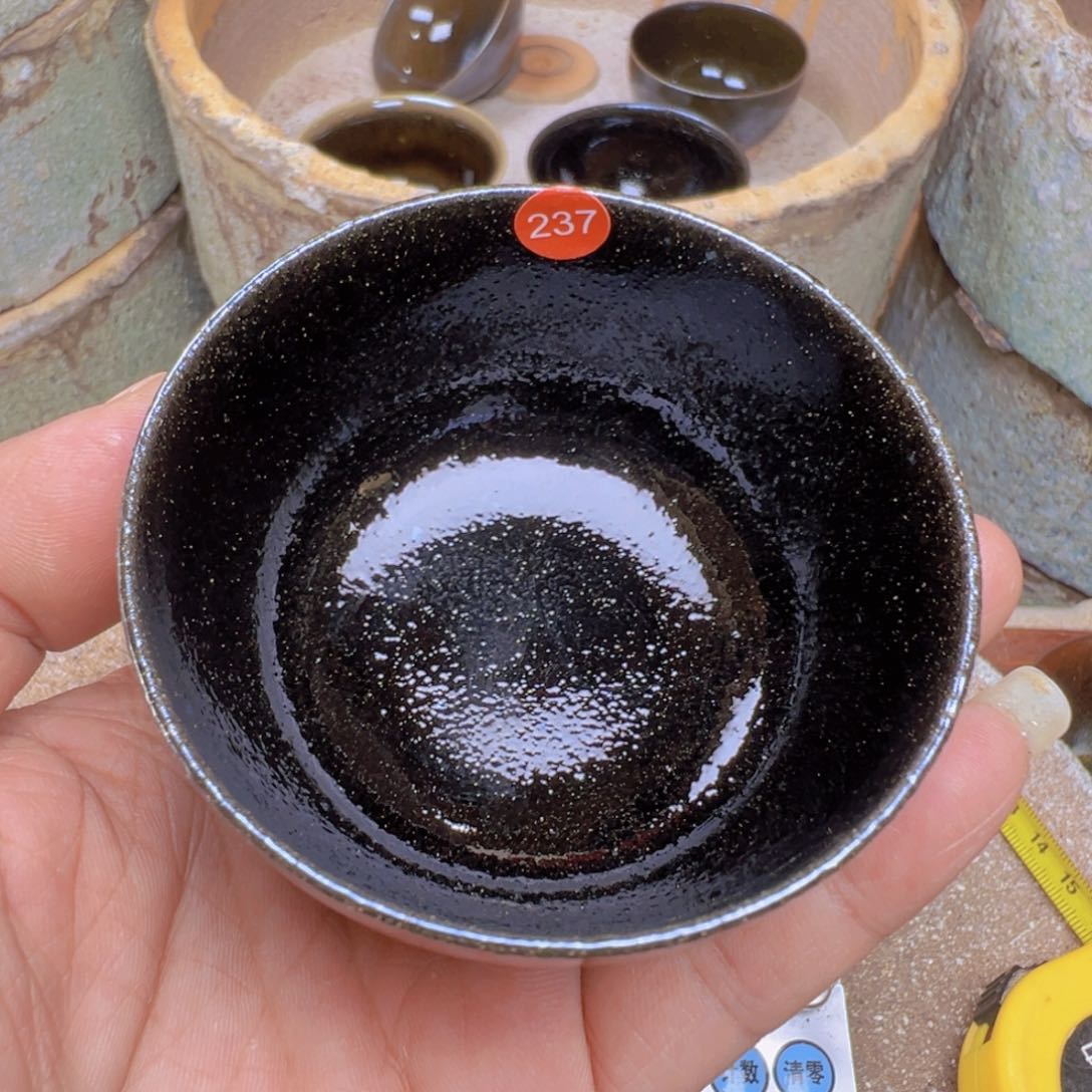 茶盏安**爸237 建窑建盏青钰龙窑