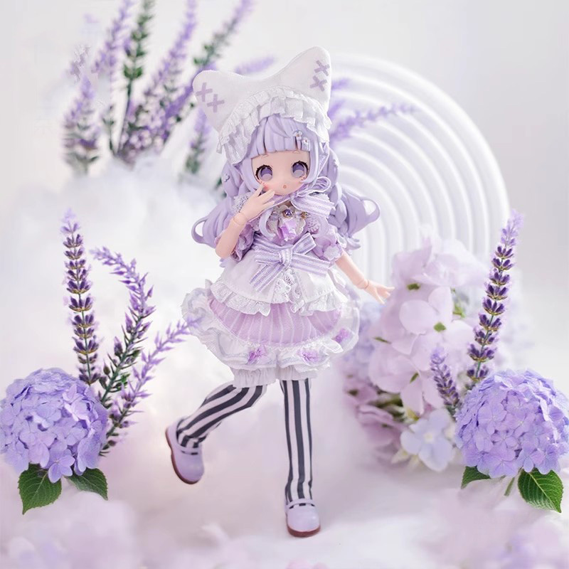 【开盒不退不H】万梦Sugary Girls系列八分MJD可动盲盒BJD娃娃公仔