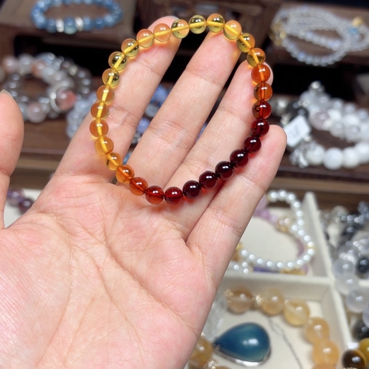 水晶手链未镶嵌金薇薇