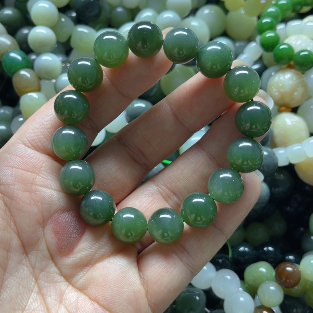 和田玉手链未镶嵌