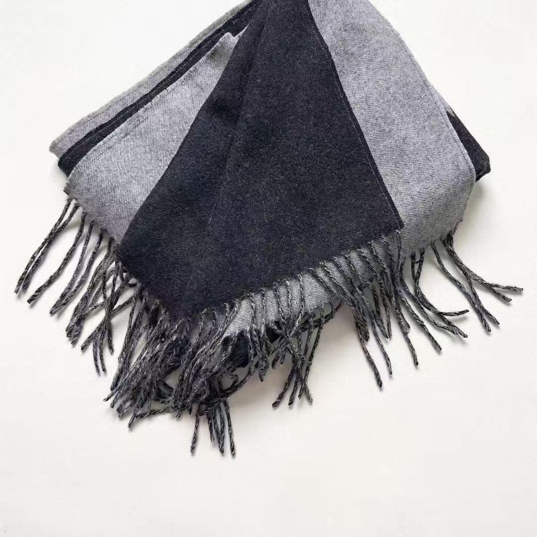 【品质款带芯片】羊绒厚款女士围巾韩版百搭