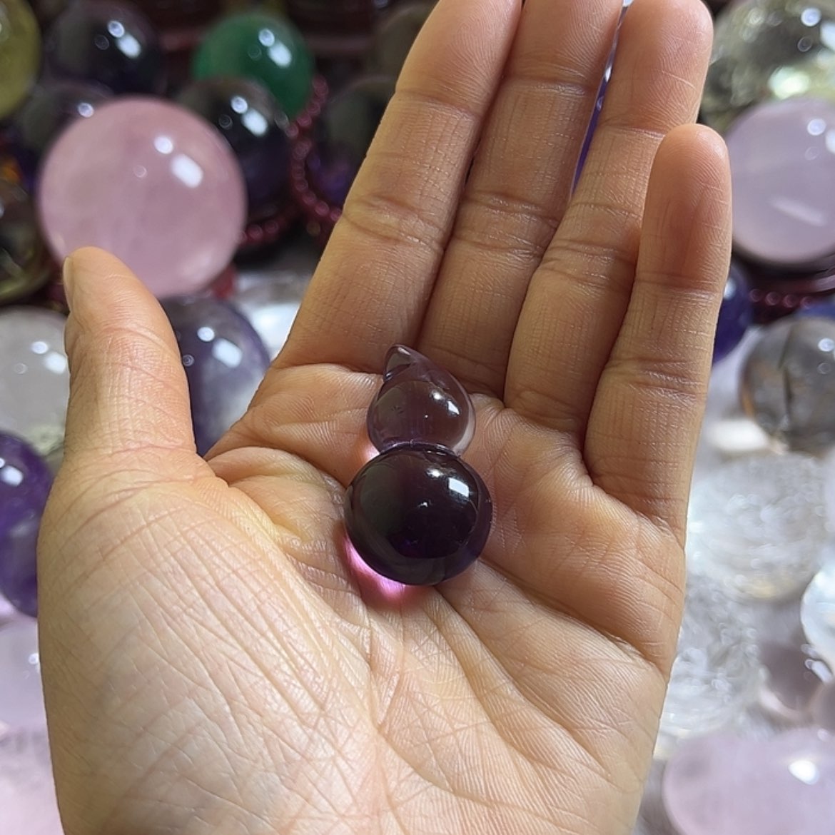 【闪购商品】水晶摆件球未镶嵌