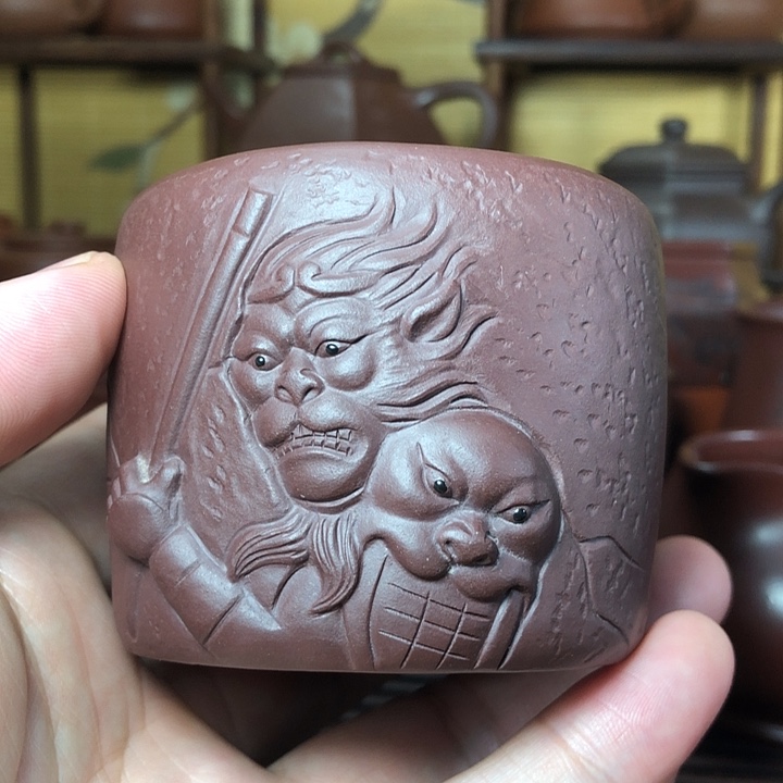 茶杯紫砂紫砂主人杯咖啡杯